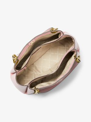 Trisha Large Pebbled Leather Shoulder Bag - Image 15