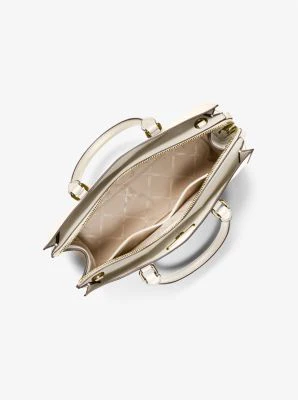 Valerie Medium Pebbled Leather Satchel - Image 13