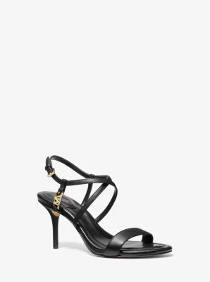 Veronica Leather Sandal - Image 2