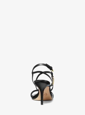 Veronica Leather Sandal - Image 5
