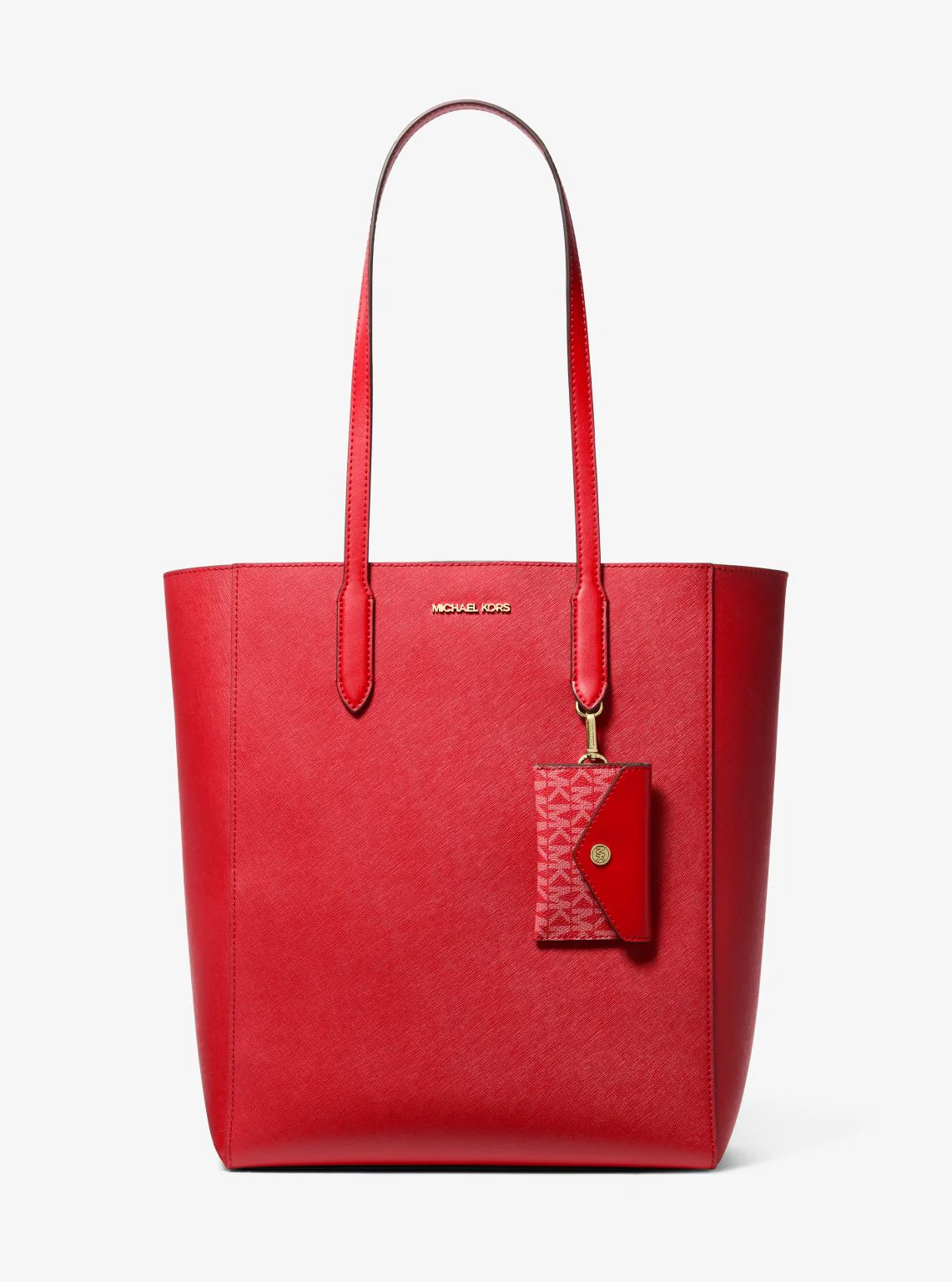 Vincent Large Saffiano Leather Tote Bag With Card Case - Image 16