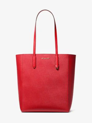 Vincent Large Saffiano Leather Tote Bag With Card Case - Image 20