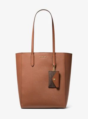 Vincent Large Saffiano Leather Tote Bag With Card Case - Image 7