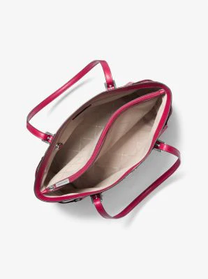 Voyager Large Color-Block Signature Logo Tote Bag - Image 9
