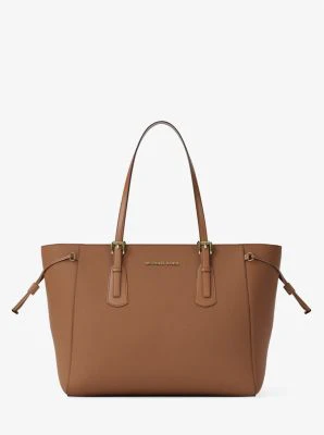 Voyager Large Saffiano Leather Tote Bag - Image 6