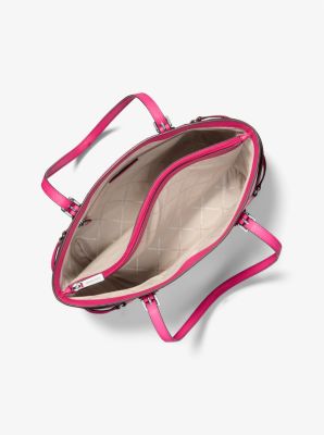 Voyager Large Saffiano Leather Tote Bag - Image 3