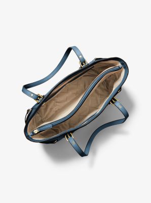 Voyager Small Saffiano Leather Tote Bag - Image 12