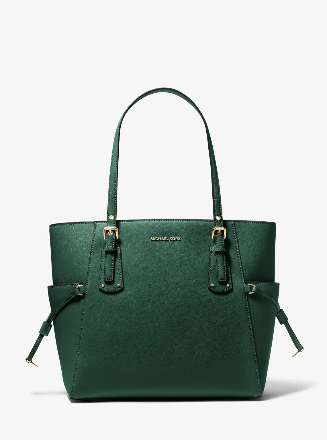 Voyager Small Saffiano Leather Tote Bag - Image 20