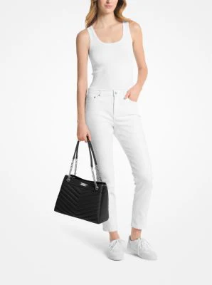 Whitney Medium Quilted Tote Bag - Image 4