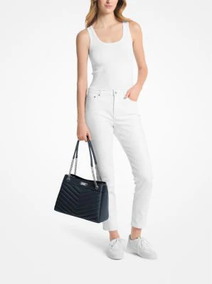 Whitney Medium Quilted Tote Bag - Image 8