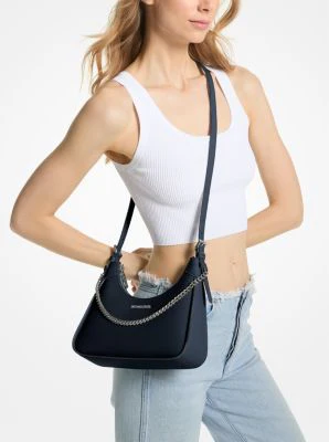 Wilma Small Leather Crossbody Bag - Image 10
